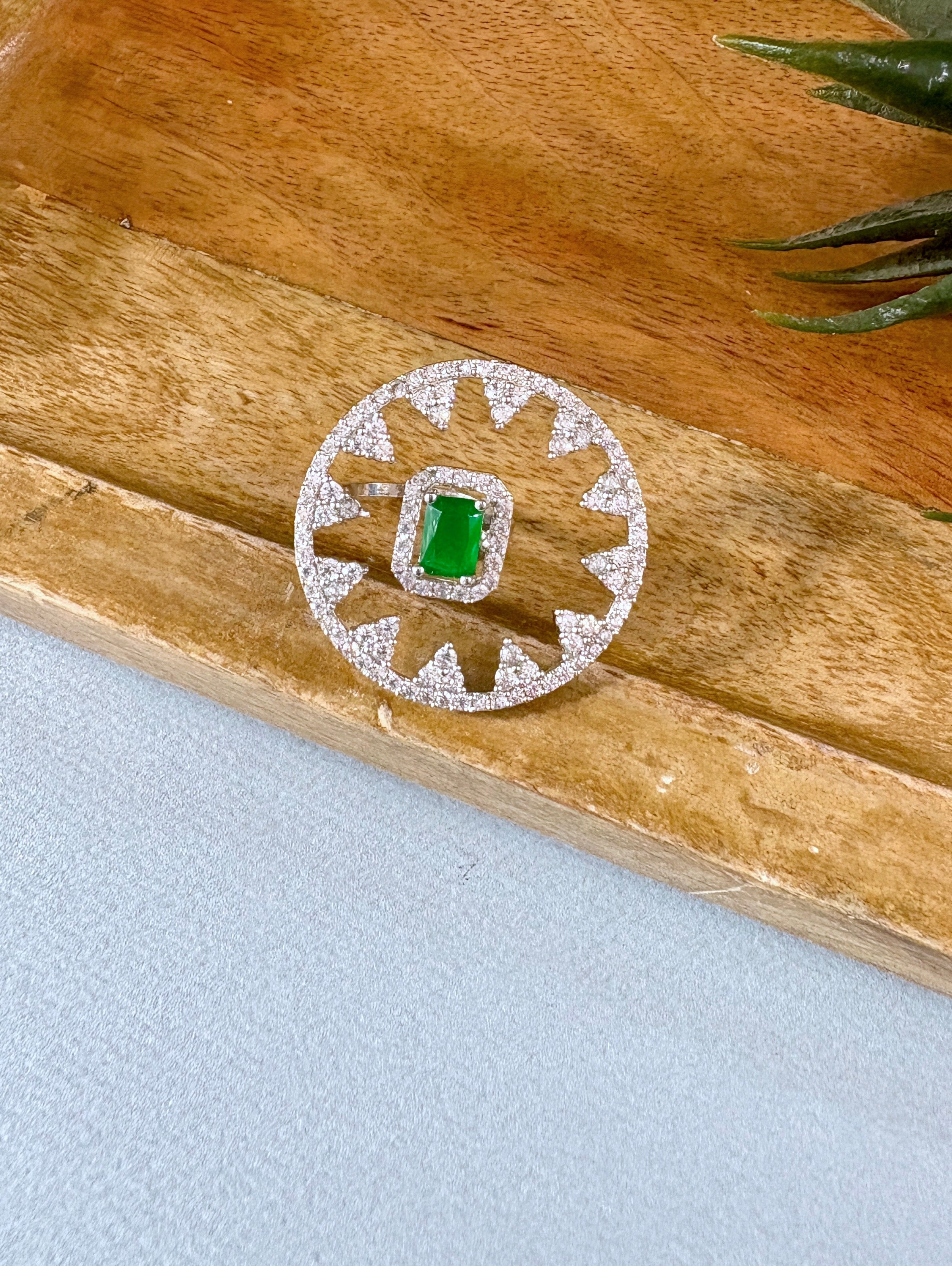 Ezra Diamond Statement Ring